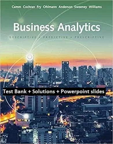 Business-Analytics-3rd-Edition-test bank-solutions