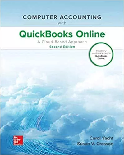 Computer Accounting with QuickBooks Online: A Cloud Based Approach (2nd Edition) - eBook