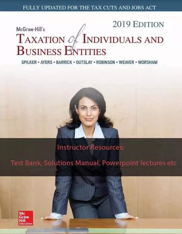 taxation-of-individuals-and-business-entities-2019-SOLUTIONS-TESTBANK