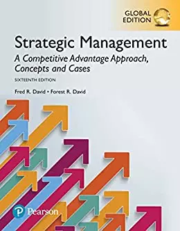 Strategic Management: A Competitive Advantage Approach, Concepts and Cases (16th Global Edition) - eBook