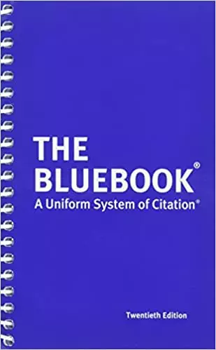 The Bluebook: A Uniform System of Citation (20th Edition) - eBook