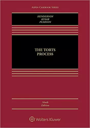 The Torts Process (9th Edition) - eBook