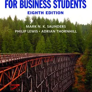 Research Methods For Business Students (8th Edition) - eBook