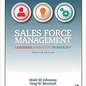 Sales Force Management: Leadership, Innovation, Technology (12th Edition) - eBook