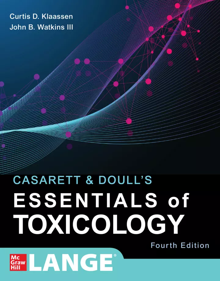 Casarett and Doull's Essentials of Toxicology (4th Edition) - eBook