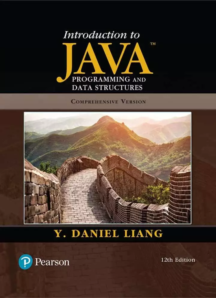 Introduction to Java Programming and Data Structures, Comprehensive Version (12th Edition) - eBook