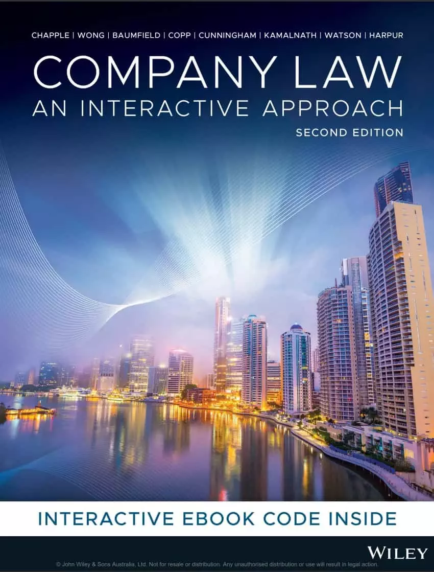 Company Law An Interactive Approach, 2nd Edition