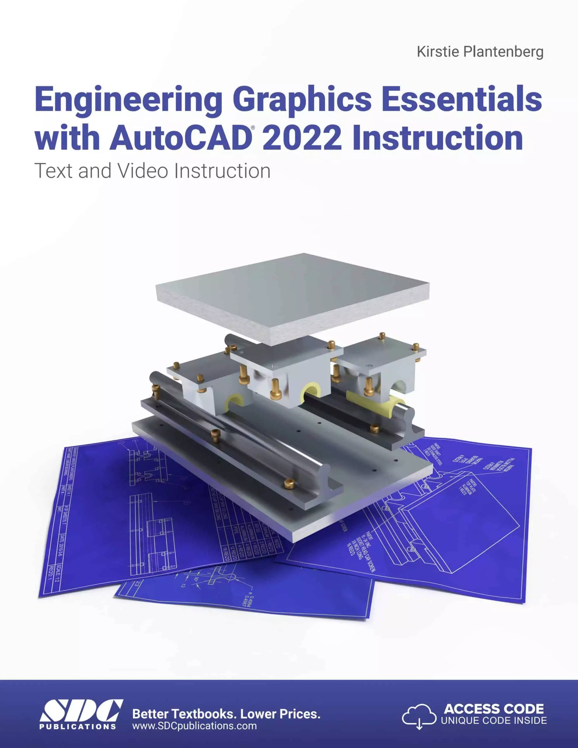 Engineering Graphics Essentials with AutoCAD 2022 Instruction (Text and Video Instruction) - eBook