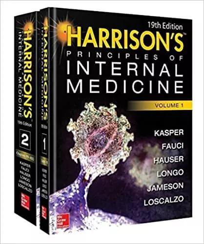 Harrison's Principles of Internal Medicine -Vol.1 & Vol.2 (19th Edition) - eBooks