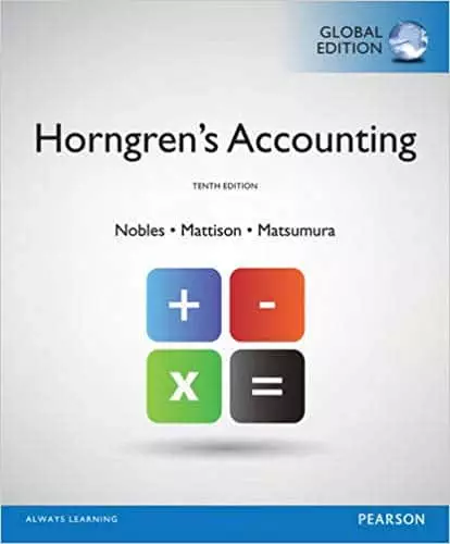 Horngren's Accounting, Global Edition - eBook