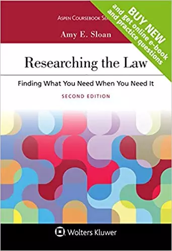 Researching the Law: Finding What You Need When You Need It - Aspen Coursebook (2nd Edition) - eBook