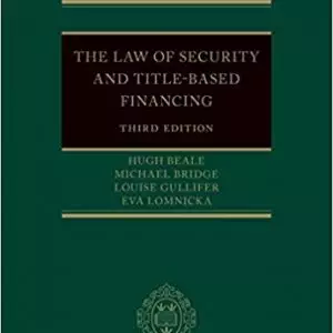 The Law of Security and Title-Based Financing (3rd Edition) - eBook