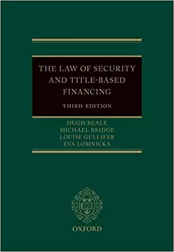 The Law of Security and Title-Based Financing (3rd Edition) - eBook