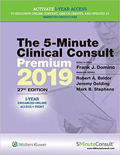 The 5-Minute Clinical Consult Premium 2019 (27th Edition) - eBook