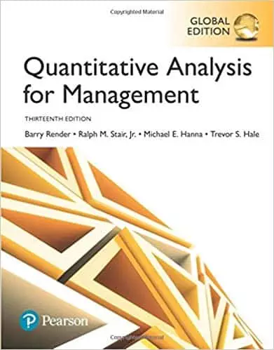 Quantitative Analysis for Management, Global Edition (13th Edition) - eBook