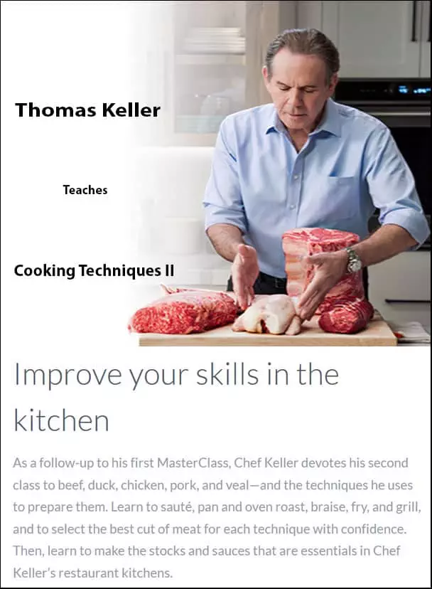 thomas keller cooking masterclass 2