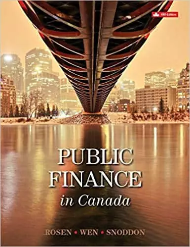 Public Finance in Canada- eBook