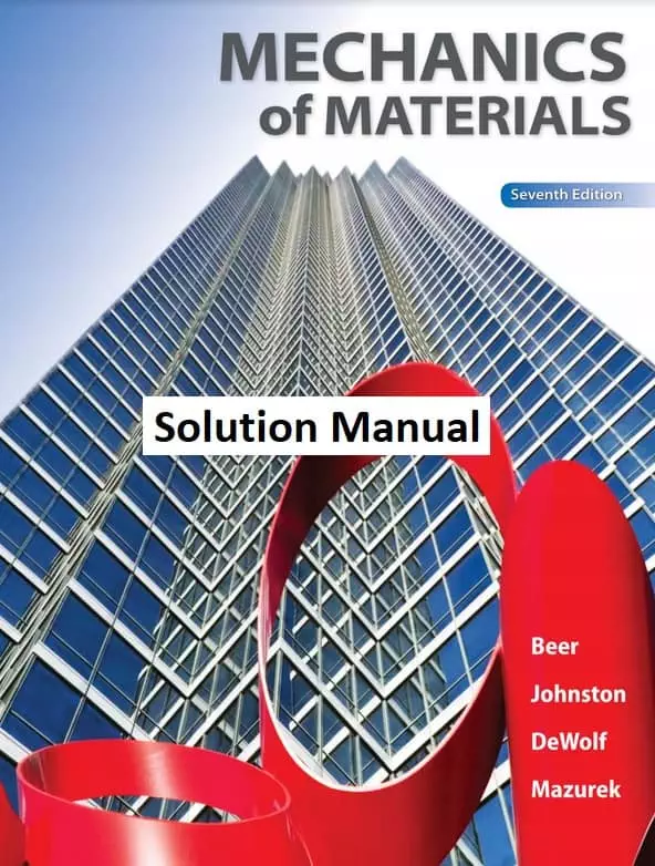 mechanics of materials 7th edition solution manual