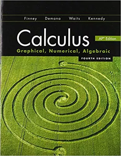 Calculus: Graphical, Numerical, Algebraic (4th Edition) -eBook