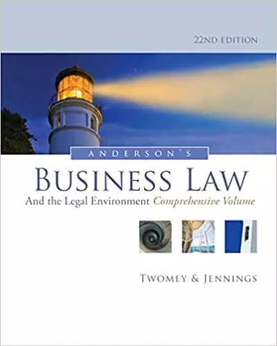 Anderson's Business Law and the Legal Environment (22nd Edition) - eBook