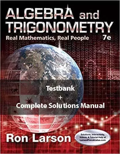 Algebra-and-Trigonometry-Real-Mathematics-Real-People-7th-Edition-solutions-testbank