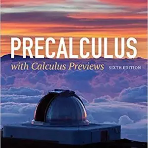 Precalculus with Calculus Previews (6th Edition)-eBook