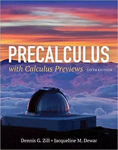 Precalculus with Calculus Previews (6th Edition)-eBook