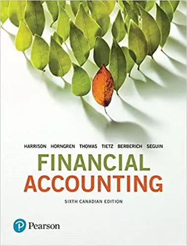 Financial Accounting (6th Canadian Edition) - eBook