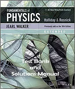 Fundamentals-of-Physics-Extended-11e-testbank-solutions