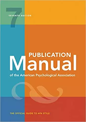 Publication Manual of the American Psychological Association (7th Edition) - eBook