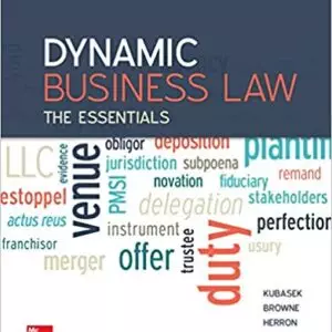 Dynamic Business Law: The Essentials (3rd Edition) - eBook