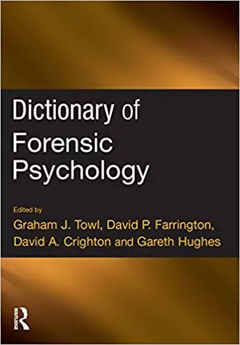 Dictionary of Forensic Psychology - eBook