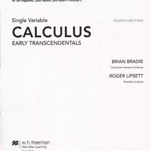 single variable - calculus early transcendentals 4th edition pdf - solutions