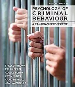 Psychology of Criminal Behaviour: A Canadian Perspective (2nd Edition) - eBook