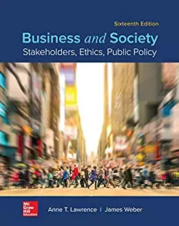 Business and Society: Stakeholders, Ethics, Public Policy (16th Edition) - eBook