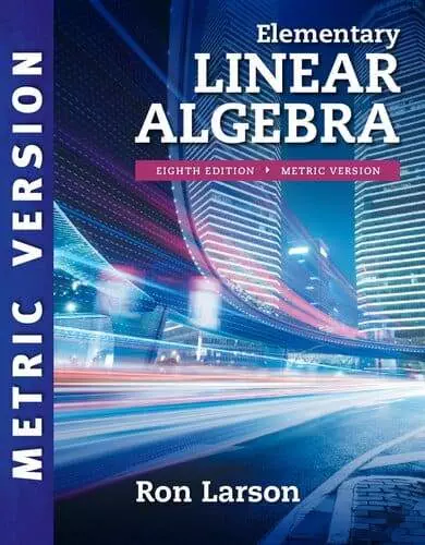 Elementary Linear Algebra - Metric Version (8th Edition) - eBook