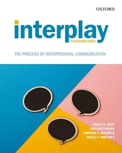 Interplay: The Process of Interpersonal Communication (5th Canadian Edition) - eBook