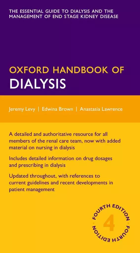 Oxford Handbook of Dialysis (4th Edition) - eBook