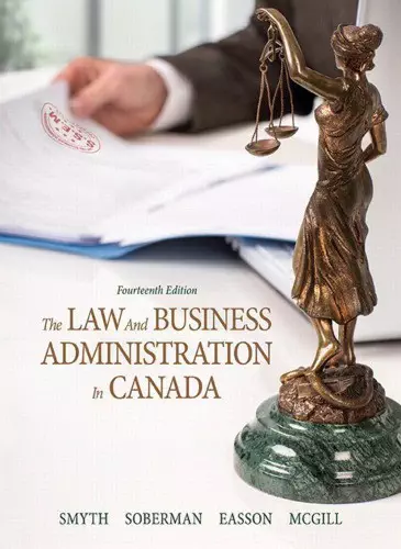 The Law and Business Administration in Canada (14th Edition) - eBook