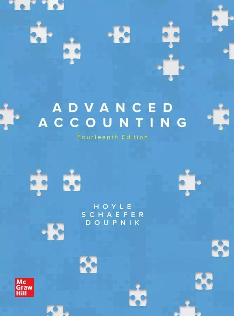 Advanced Accounting 14e – Hoyle, Schaefer, Doupnik – PDF