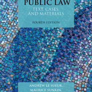 Public Law: Text, Cases and Materials (4th Edition) - eBook