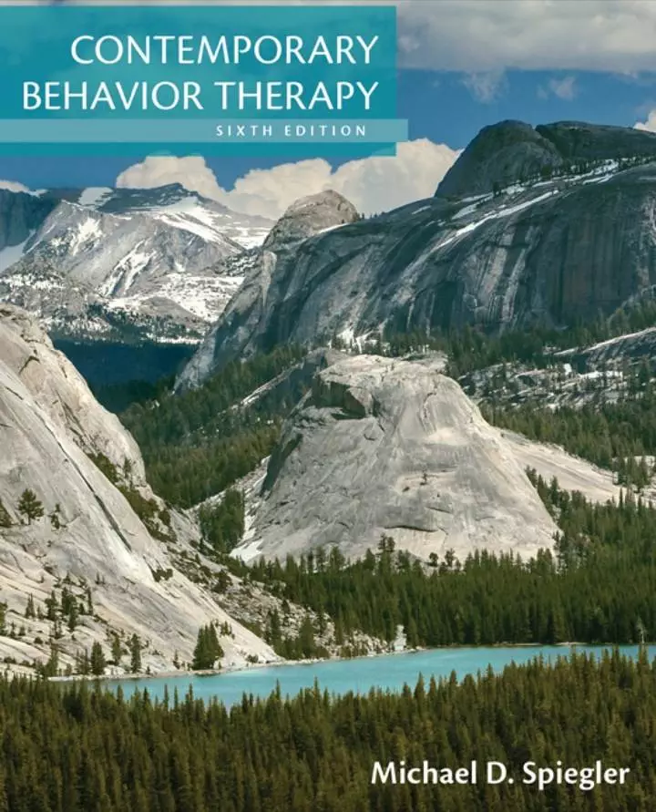 Contemporary Behavior Therapy (6th Edition) - eBook