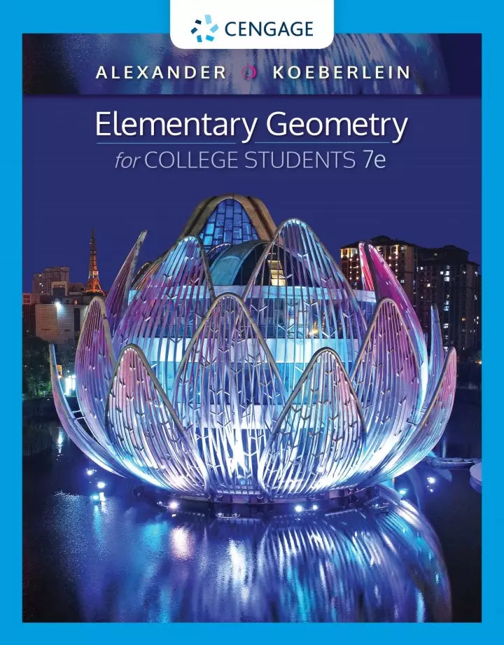 Elementary Geometry for College Students (7th Edition) - eBook