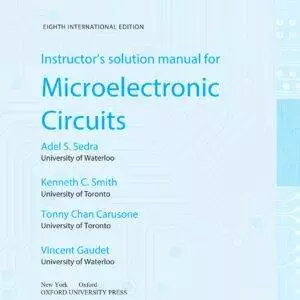 Microelectronic Circuits 8th international edition solutions