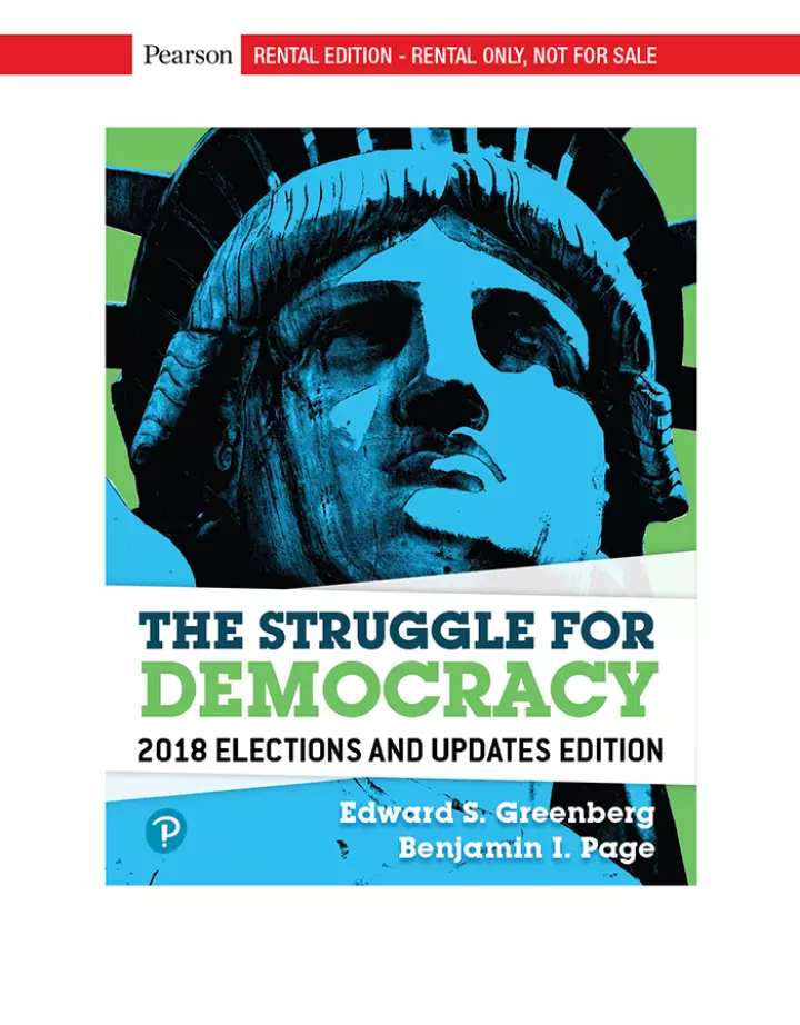 The Struggle for Democracy, 2018 Elections and Updates Edition (12th Edition) - eBook