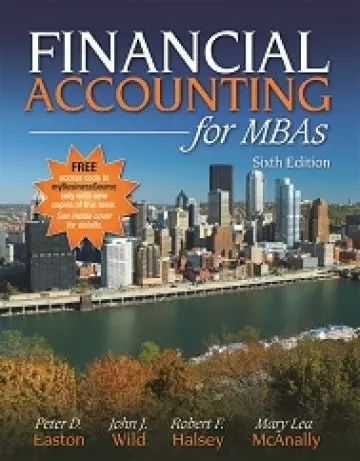 Financial Accounting for MBAs, 6th Edition