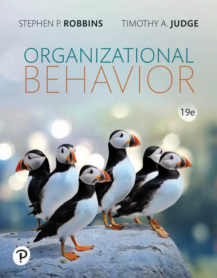 Organizational Behavior 19th Edition robbins