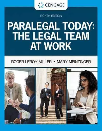 Paralegal Today: The Legal Team at Work 8e