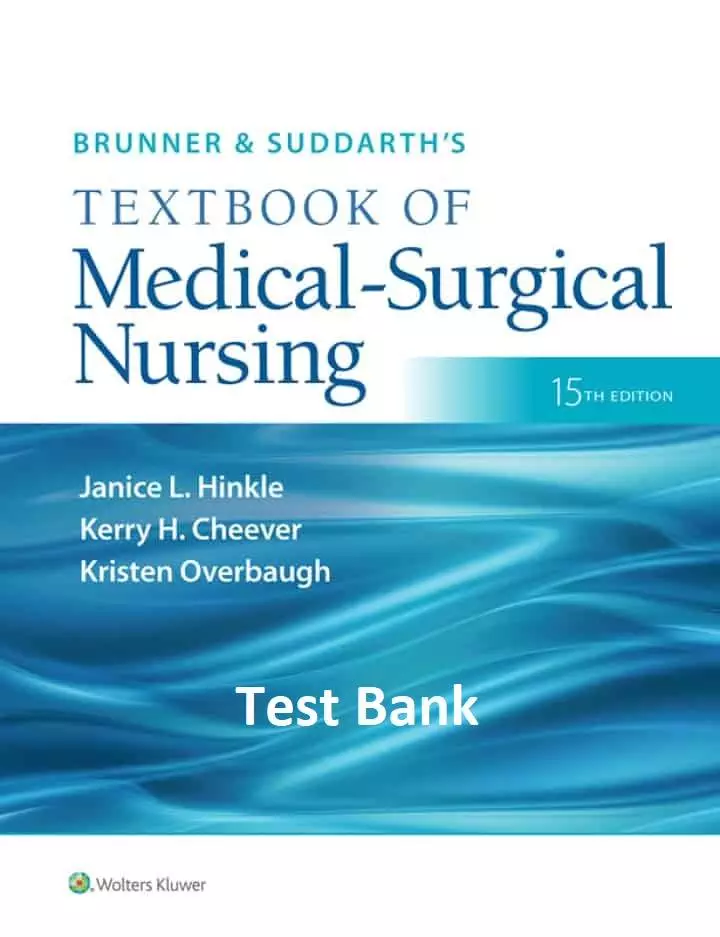 brunner-Textbook-of-Medical-Surgical-Nursing-15th-testbank