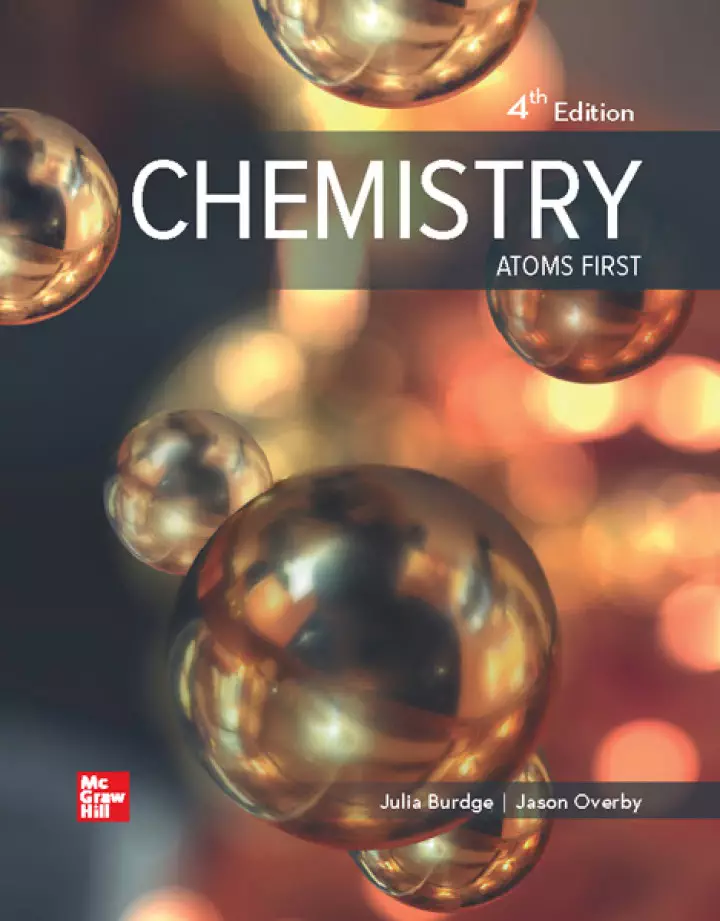 Chemistry: Atoms First (4th Edition) - eBook